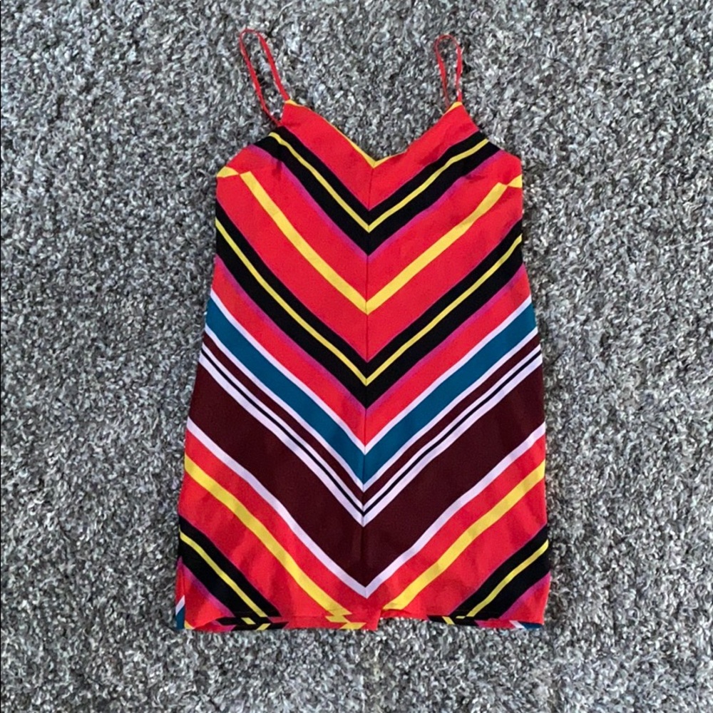 Striped Express Mini Dress
